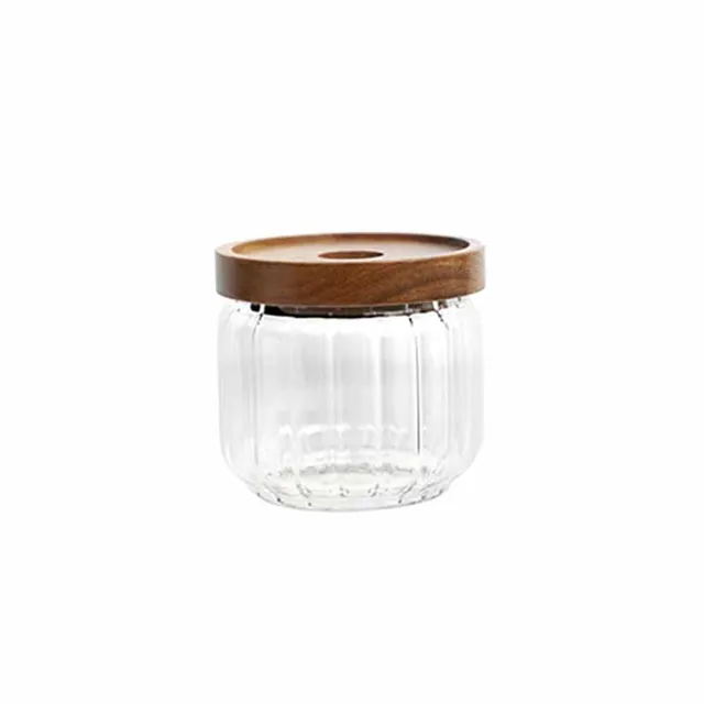 Artis pot condiments couvercle bois 39 cl