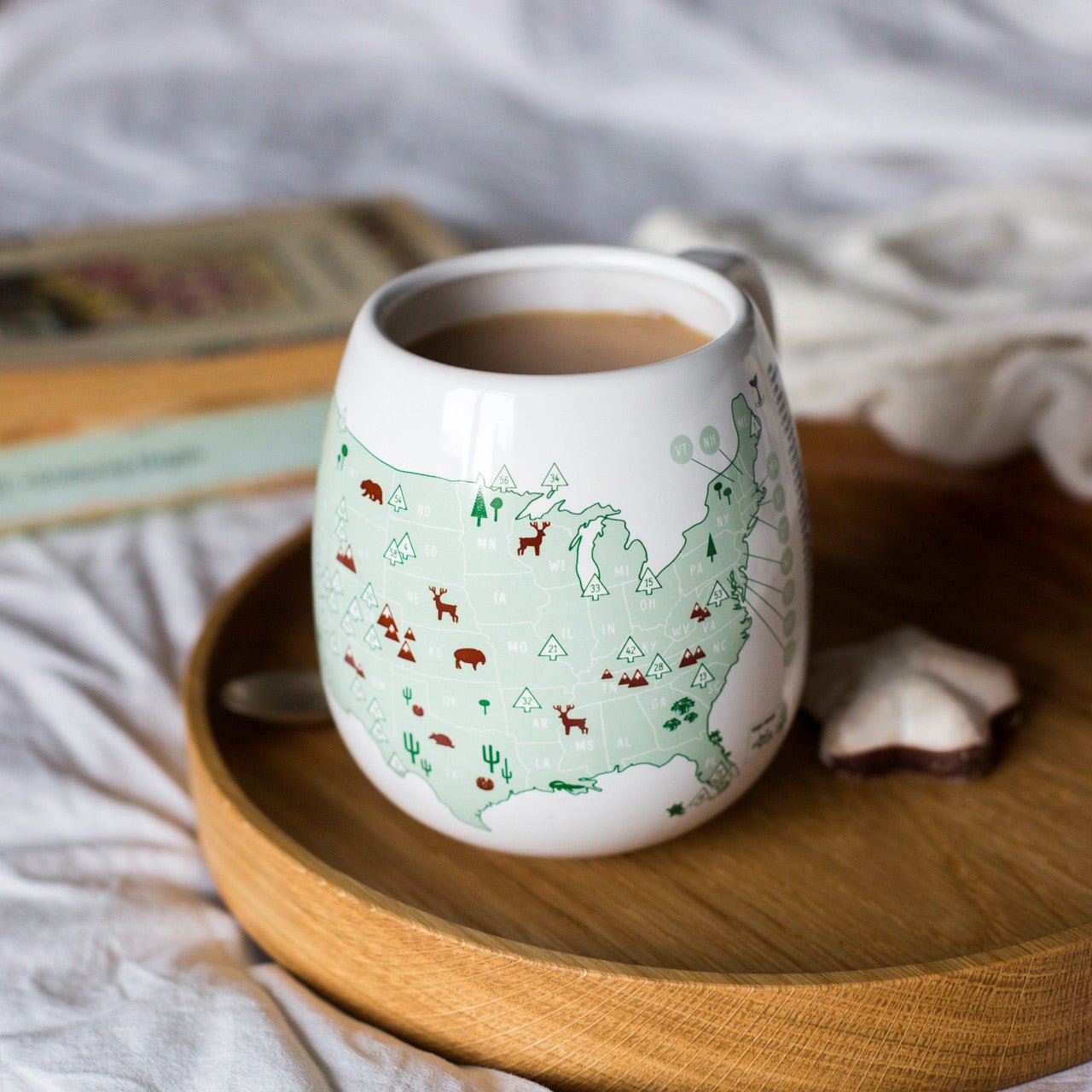 Trouvaille US National Parks mug à colorier parcs USA
