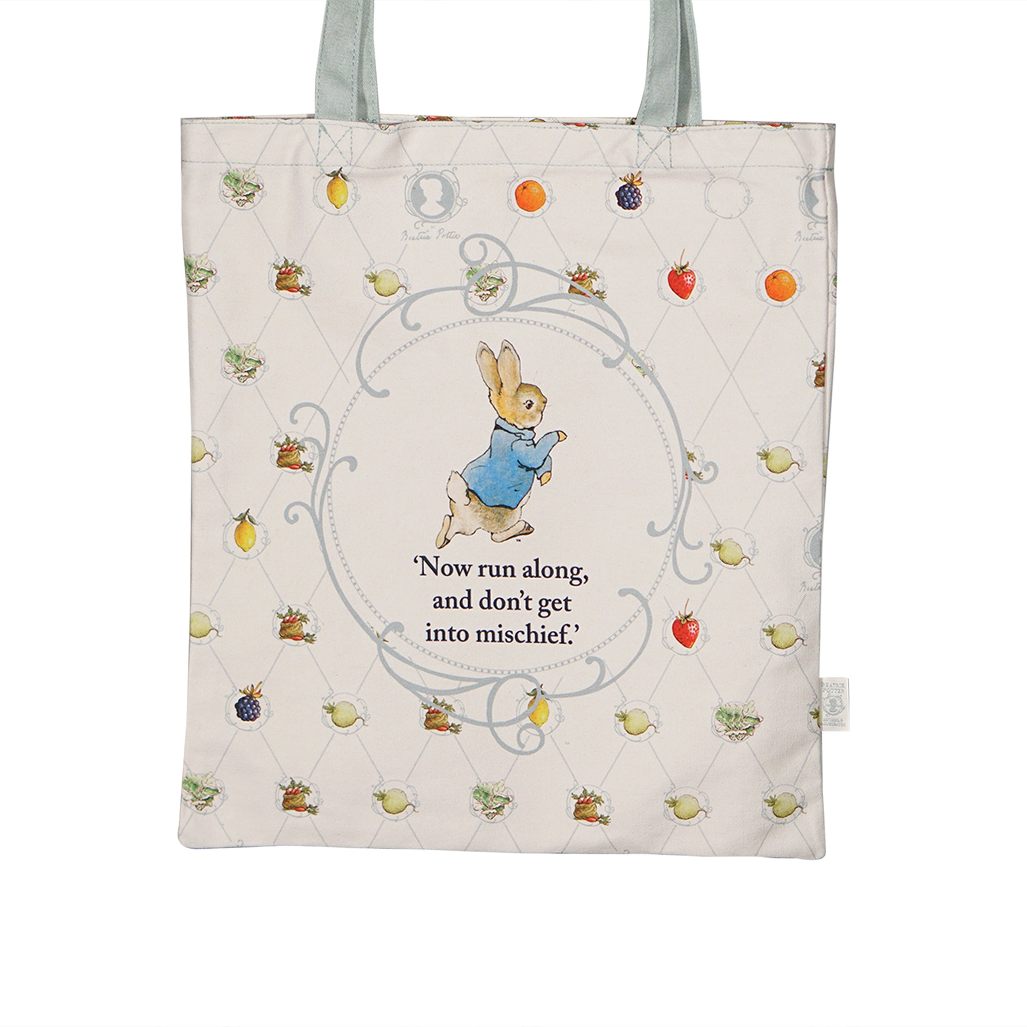 Peter Rabbit sac shopper coton recyclé 42 cm