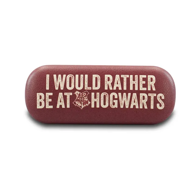 HMB Harry Potter I Would Rather étui lunettes rouge