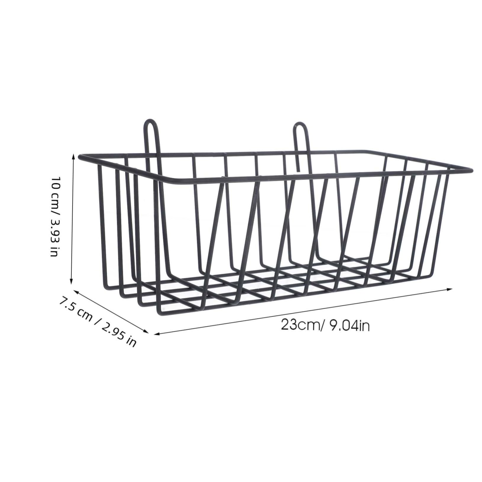 Alipis Râtelier à Foin Métal Lapin Lot de 2 Noir