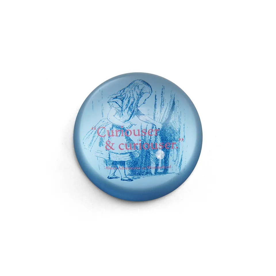 HMB Pulteney Press Alice presse-papier verre 70 mm