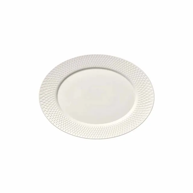 Artis Purity Reflections assiette ovale 24 cm à aile