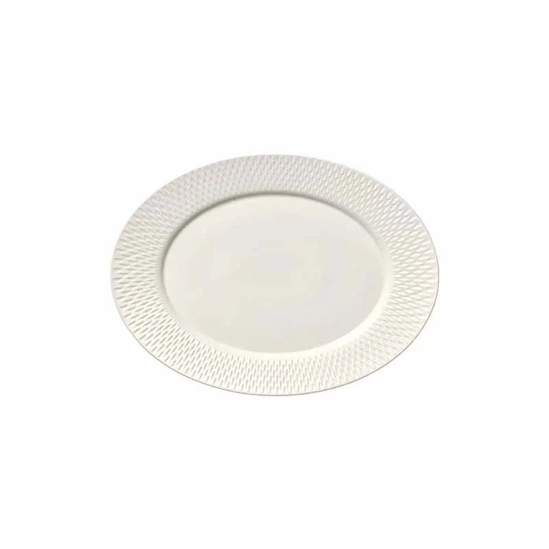 Artis Purity Reflections assiette ovale 24 cm à aile