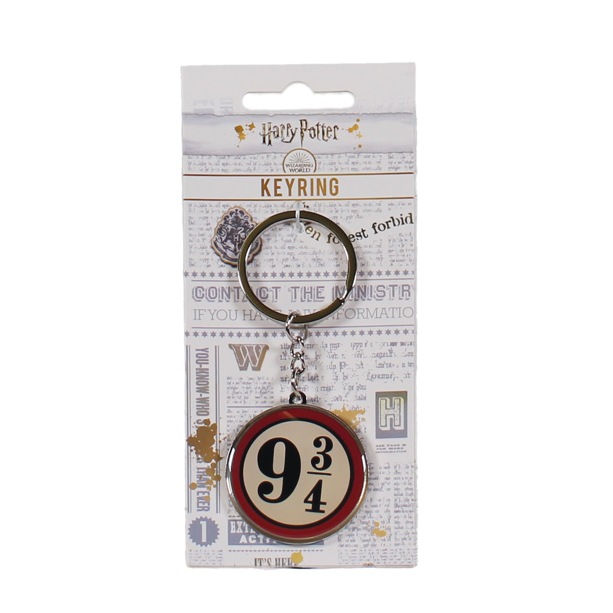 Half Moon Bay Harry Potter Voie 9 3/4 porte-clés métal