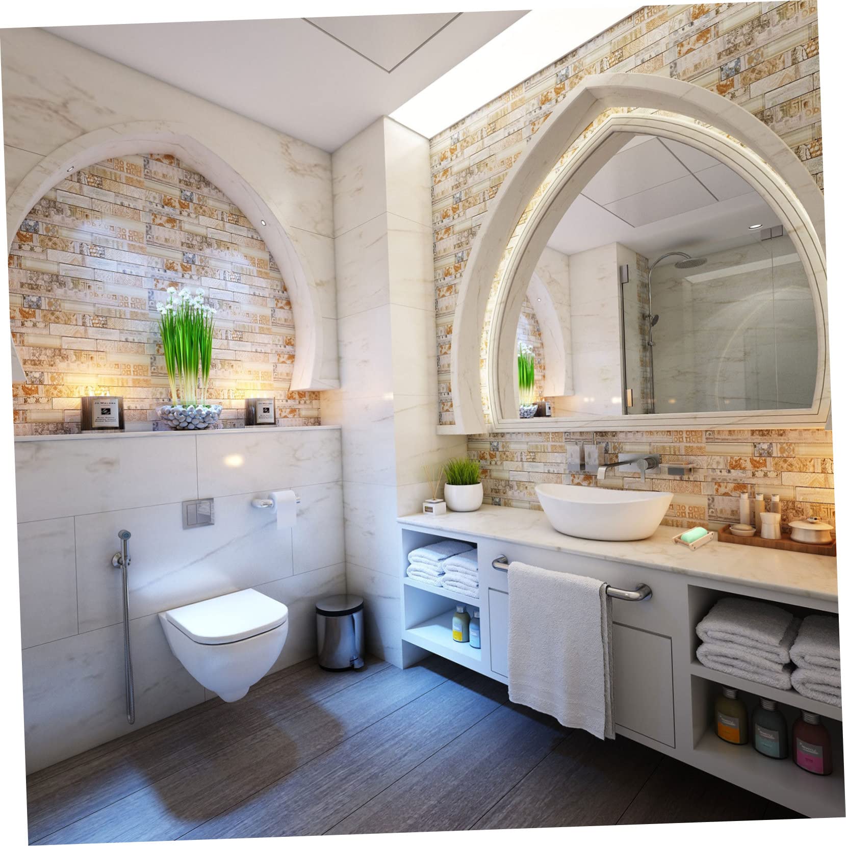 Alipis porte-savon bambou bateau 12,2 cm drainant
