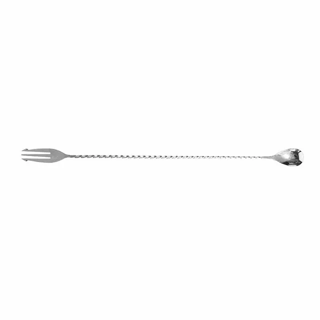 Artis Twisted Fork-End cuillère bar 40 cm inox