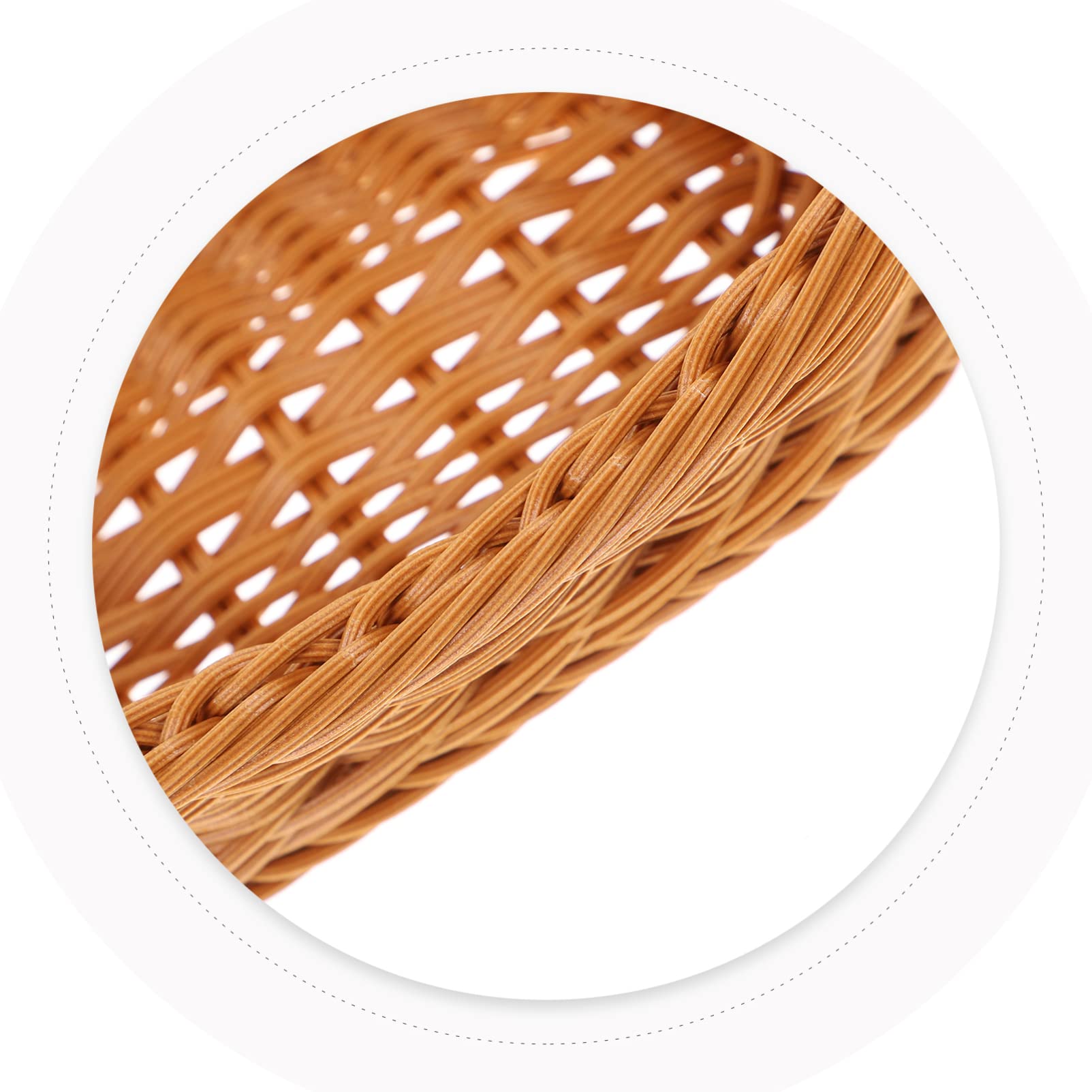 Alipis panier pain osier ovale 24x14,5cm