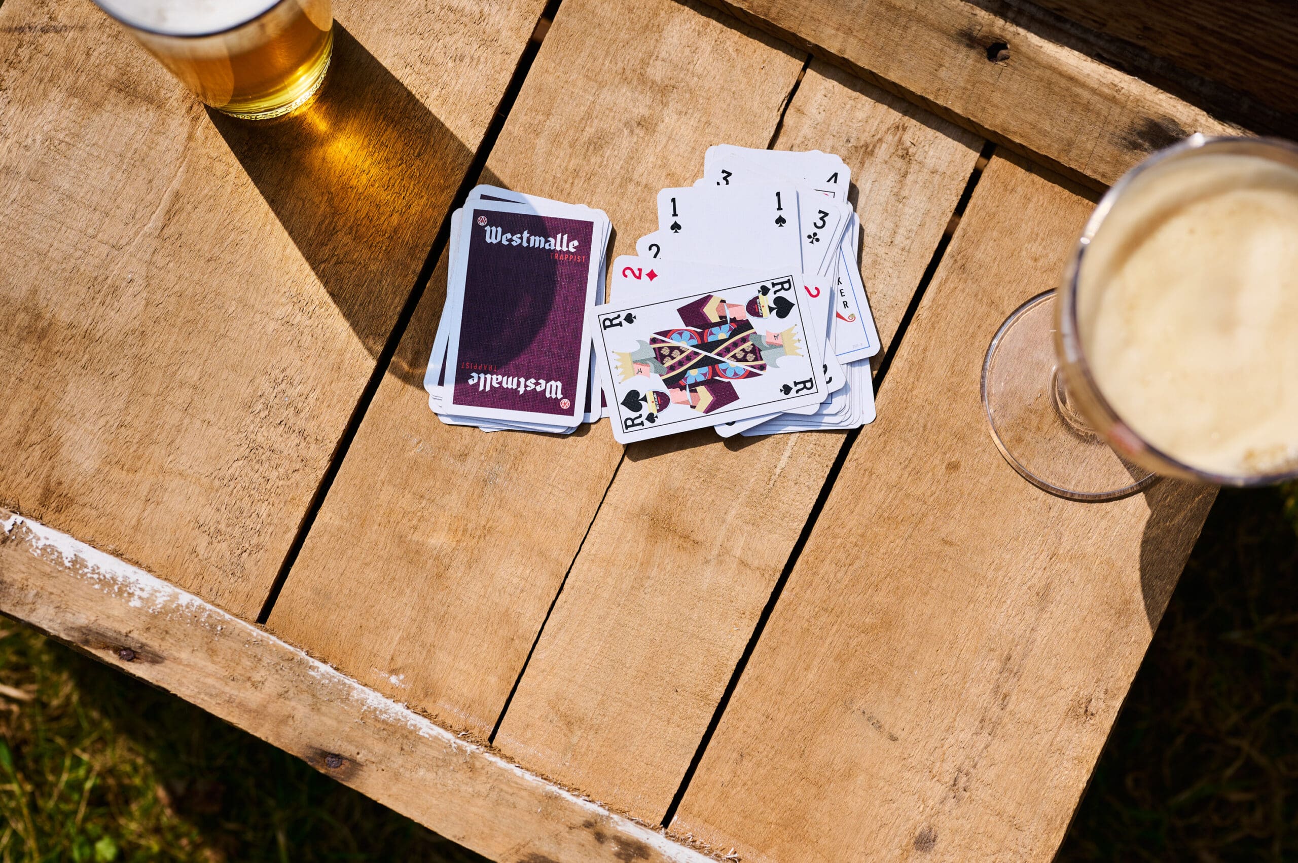 Westmalle jeu de cartes personnalisé