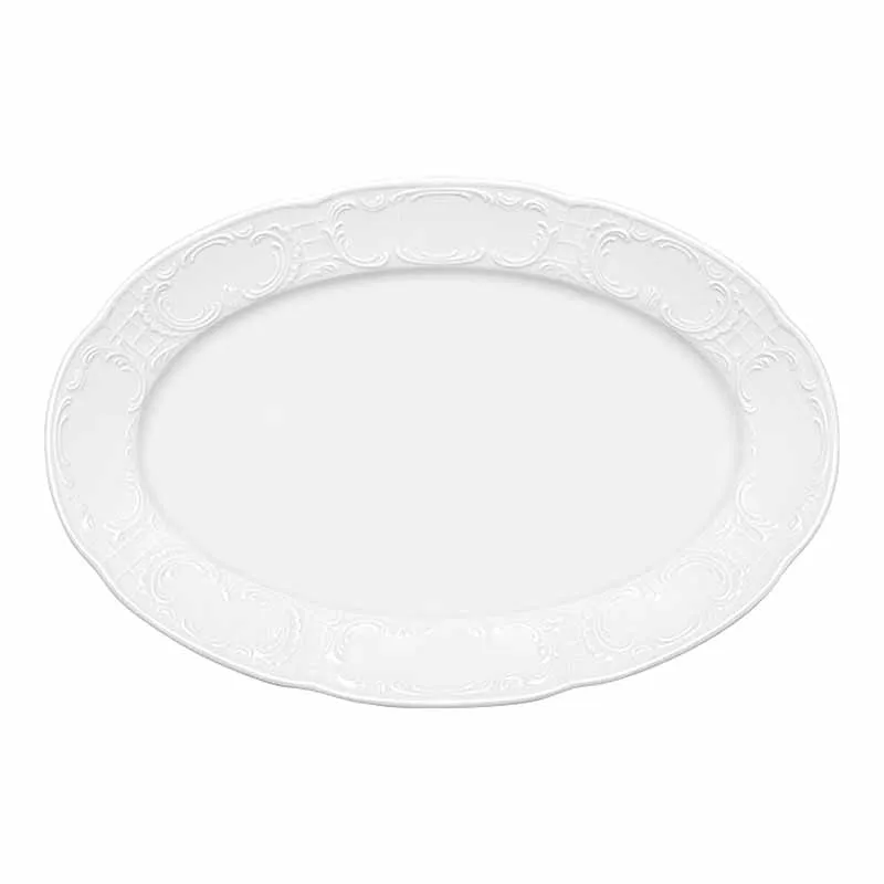 Artis Mozart plat ovale à rebord 31,6x21 cm