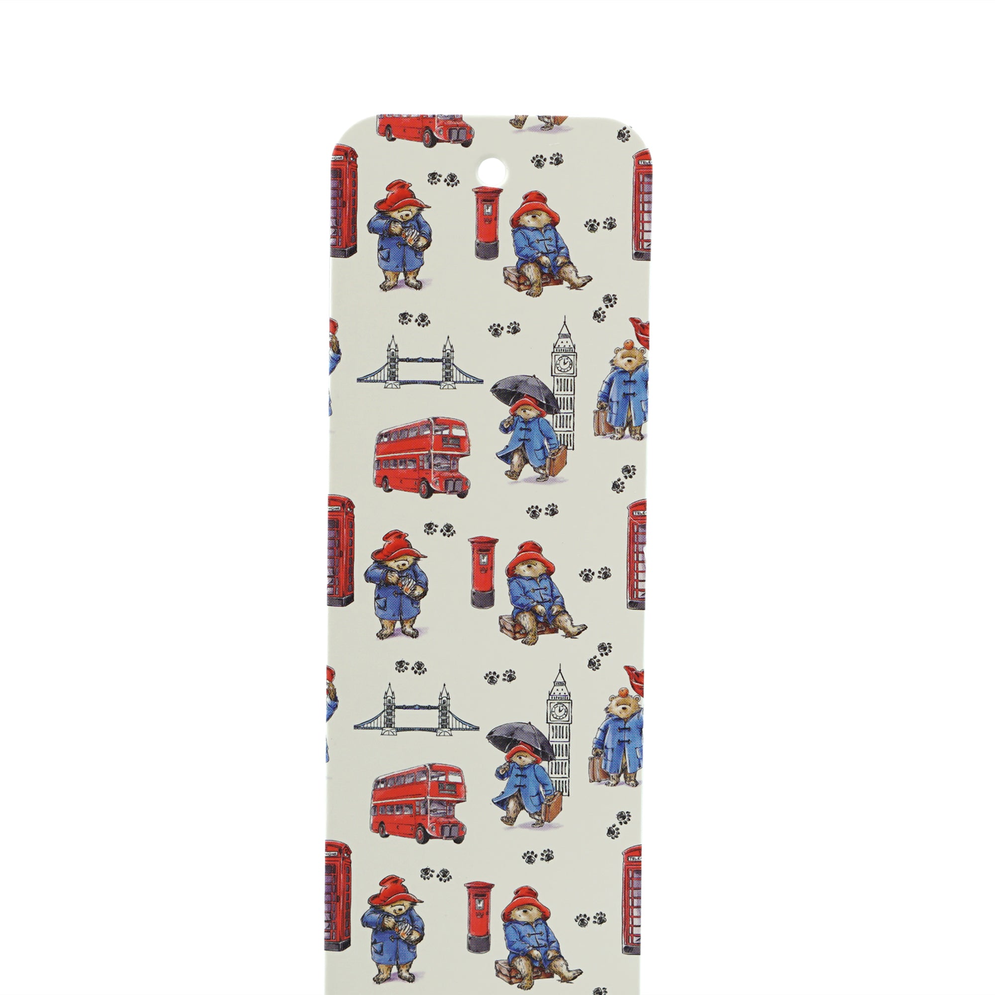 Paddington London marque-page papier blanc 18 cm