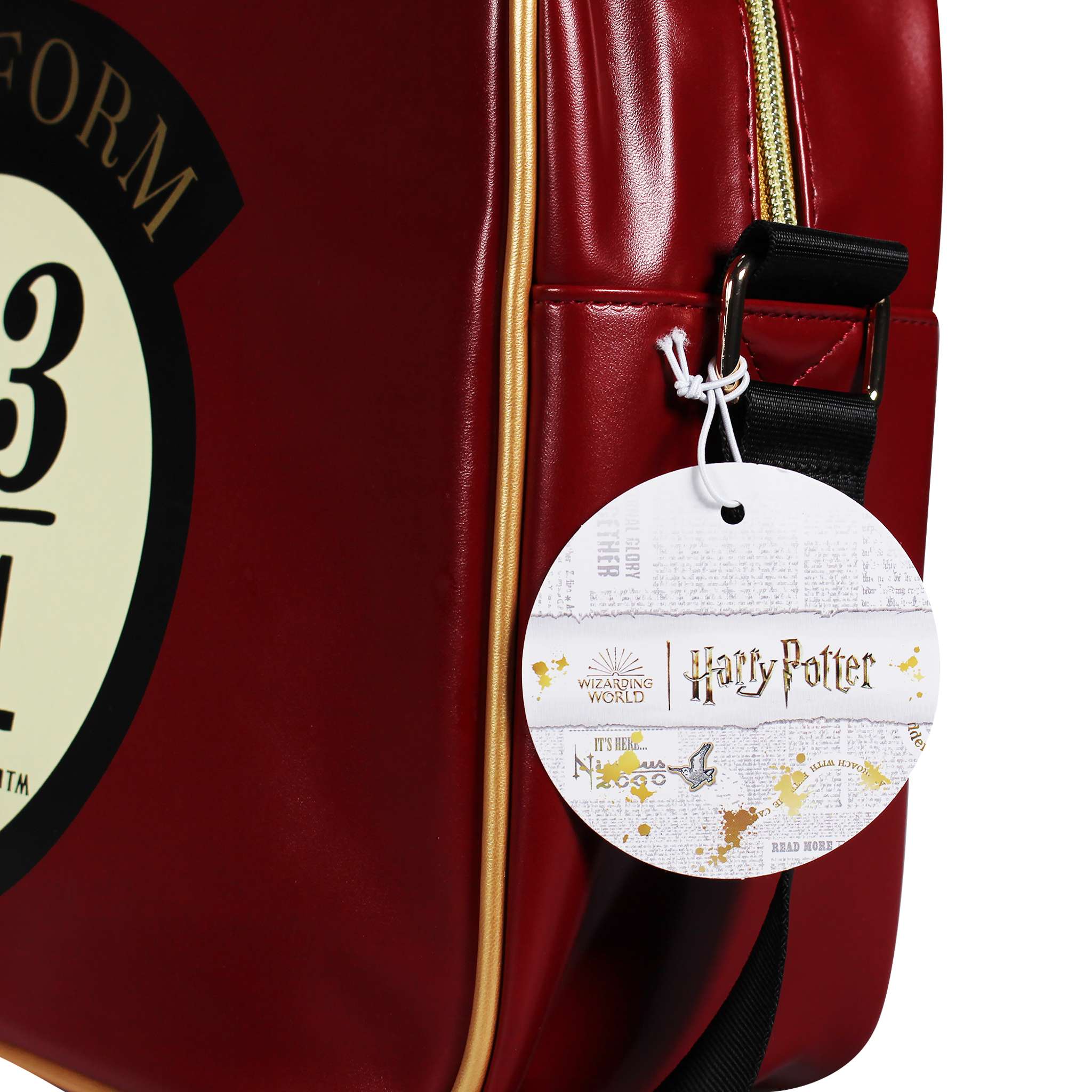 Harry Potter Voie 9 3/4 sac rétro rouge 33 cm