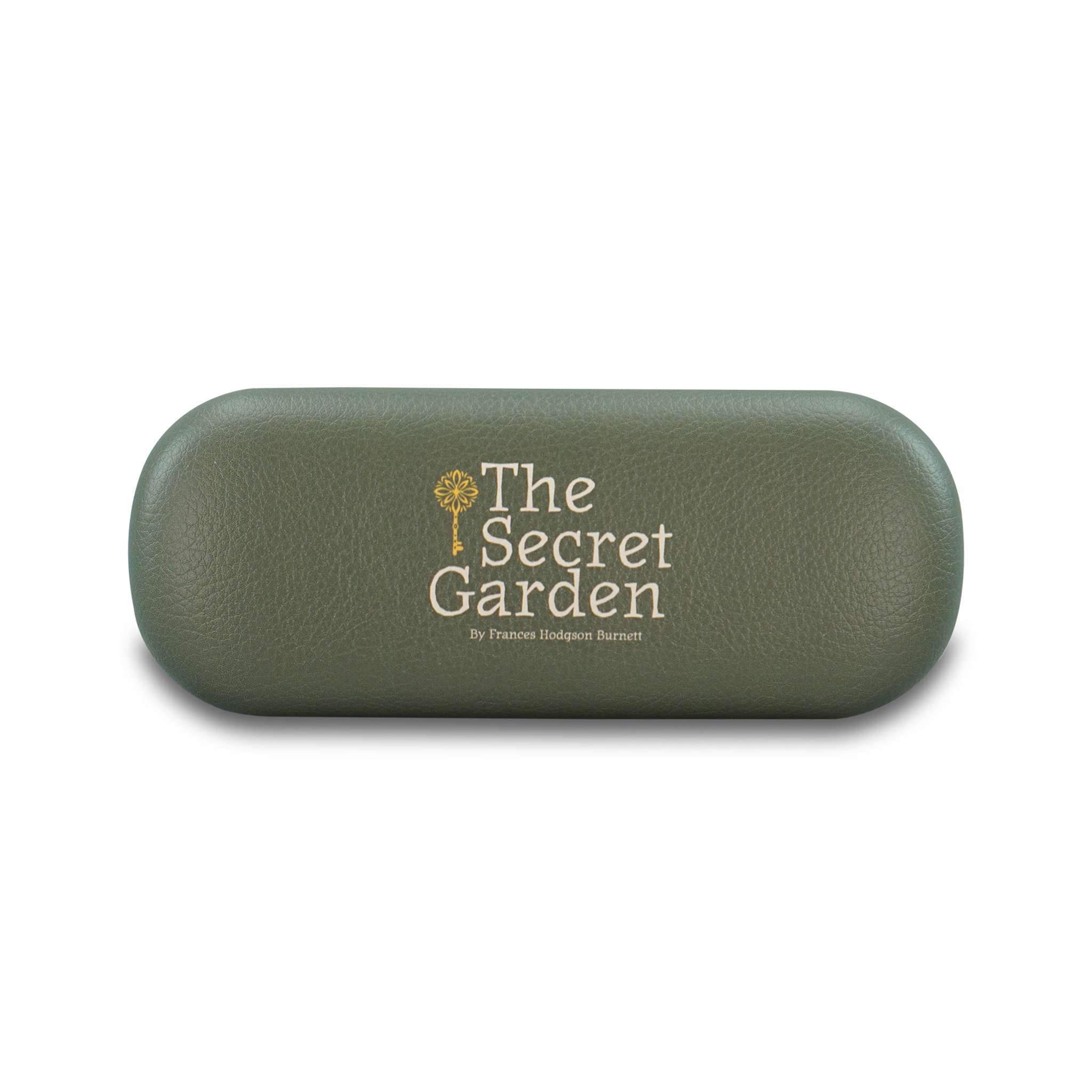 The Secret Garden étui lunettes rigide jaune