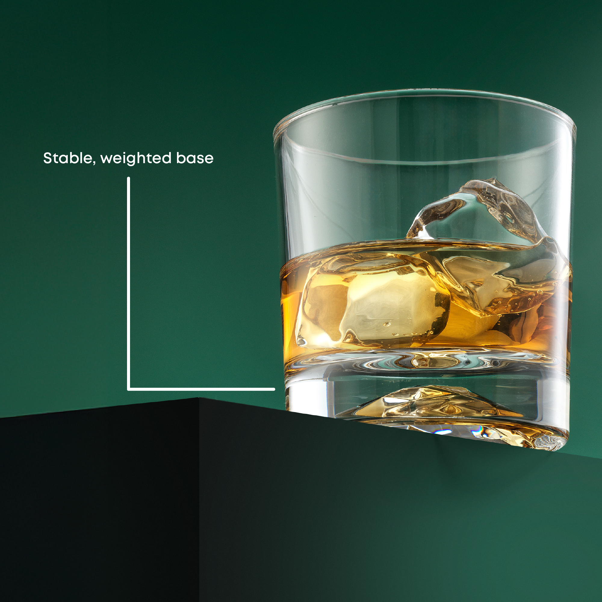 JoyJolt Radiant verres whisky 30 cl lot 4