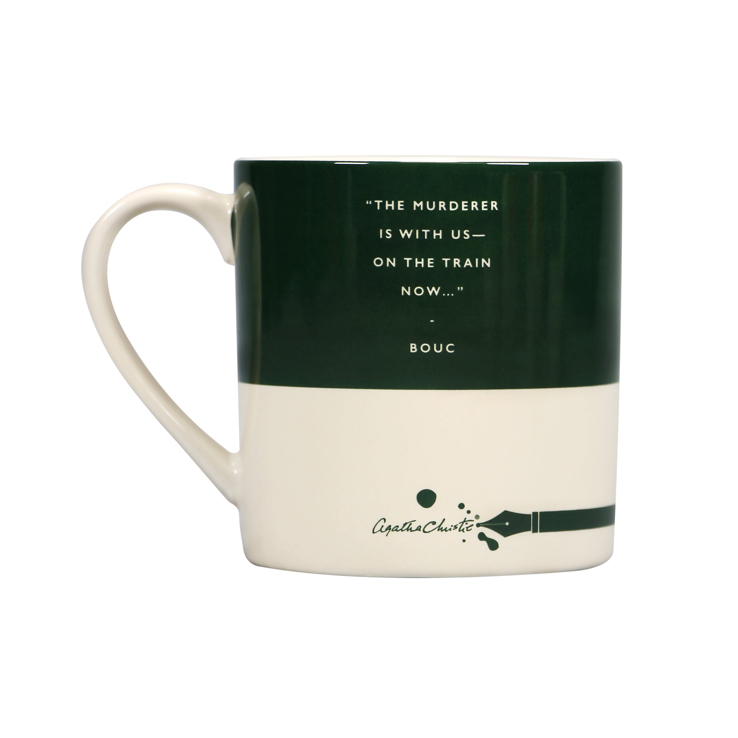 HMB Agatha Christie mug Orient Express 310ml vert