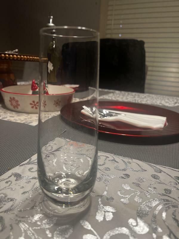 JoyJolt Milo verres champagne 28 cl lot 8 cristal