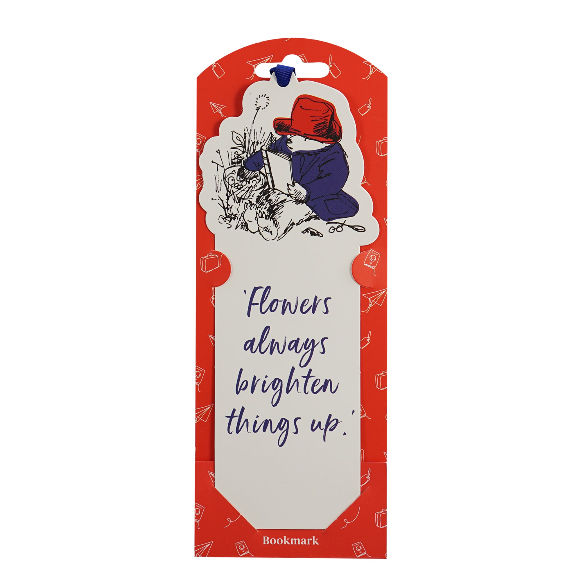 Paddington Flowers marque-page papier 18 cm