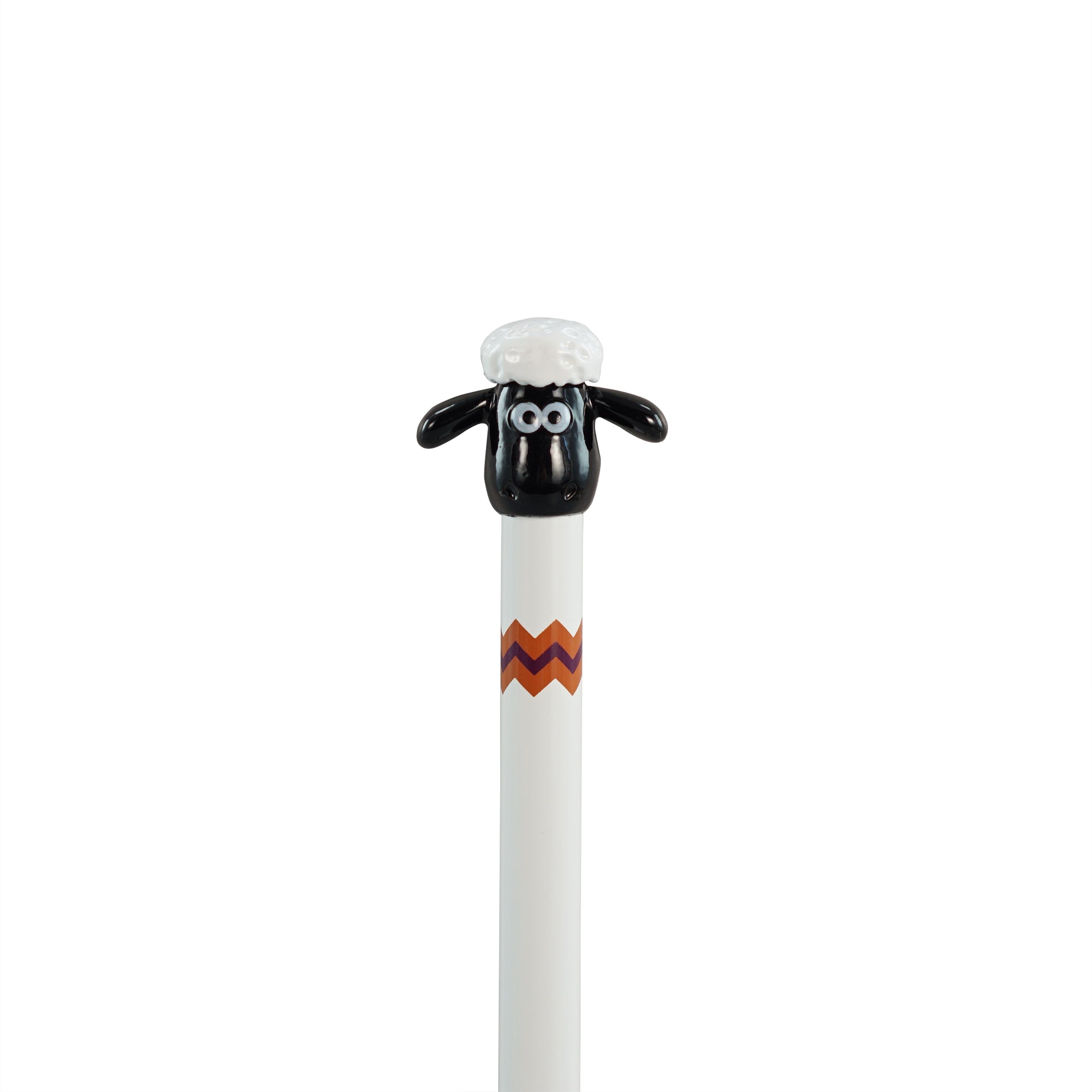 HMB Wallace & Gromit Shaun stylo métal 3D blanc