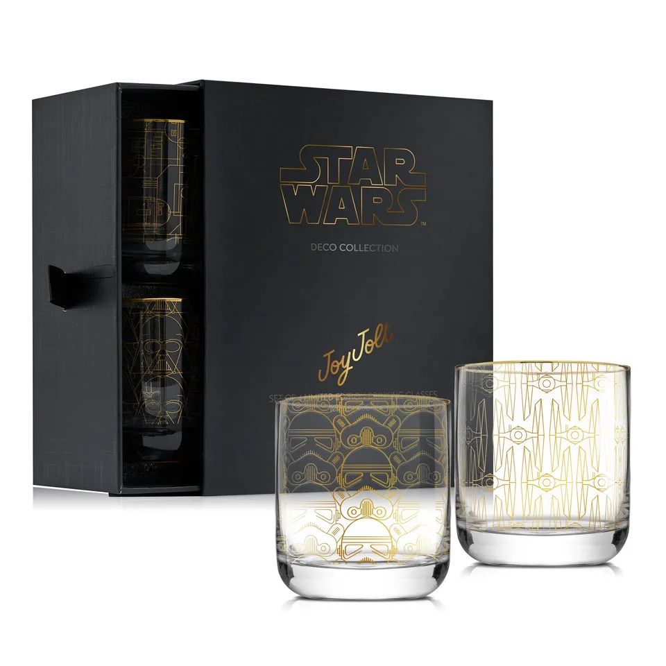 JoyJolt Star Wars Deco Verres Whisky 30 cl Lot 4