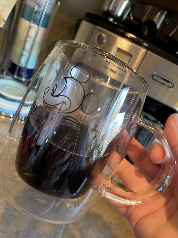JoyJolt Aroma mugs verre Mickey Pluto 40 cl lot 2