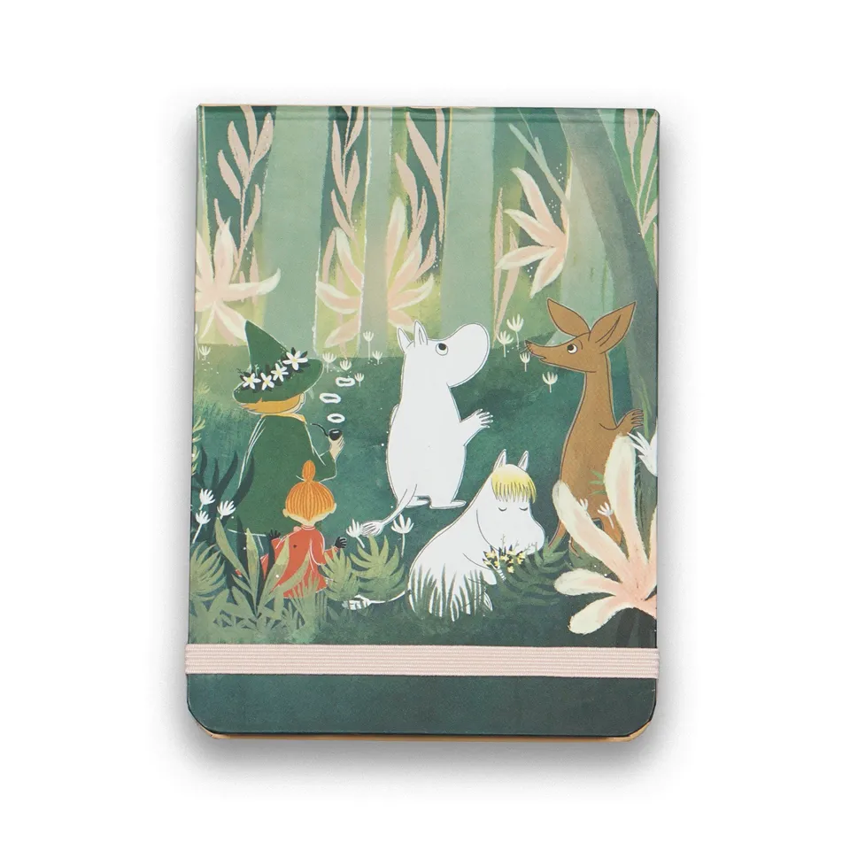 Moomin Forêt bloc to-do list poche 15 cm papier FSC