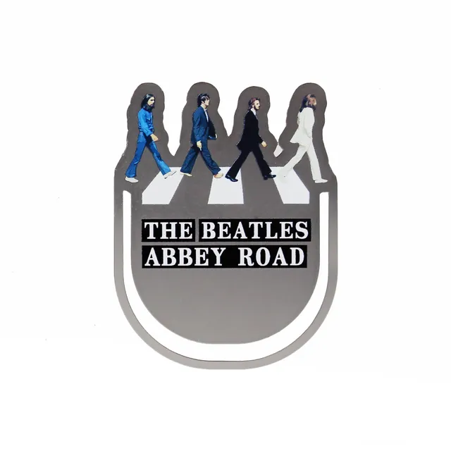 The Beatles Abbey Road Marque-page métal argenté