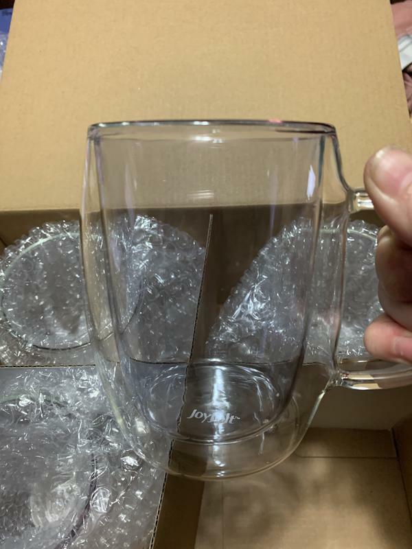 JoyJolt Aroma mug double paroi isolant lot de 2 40 cl
