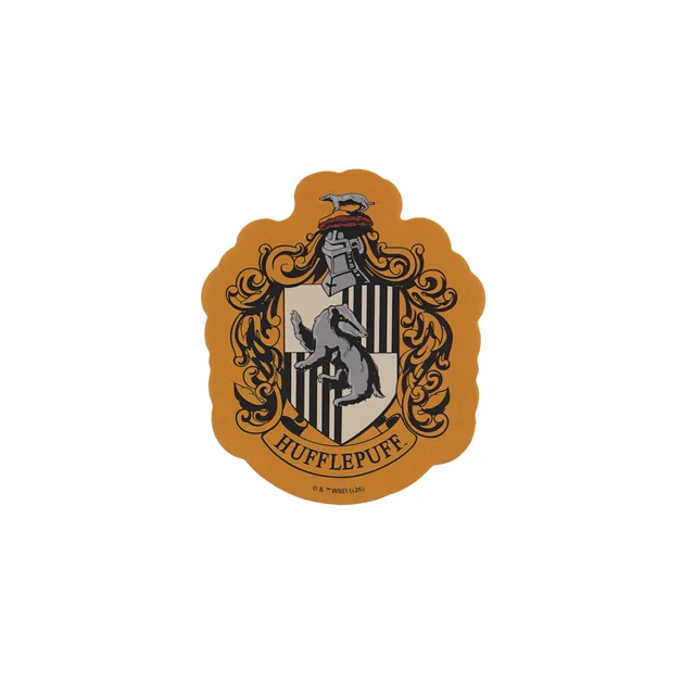 HMB Harry Potter sticker vinyle Hufflepuff jaune