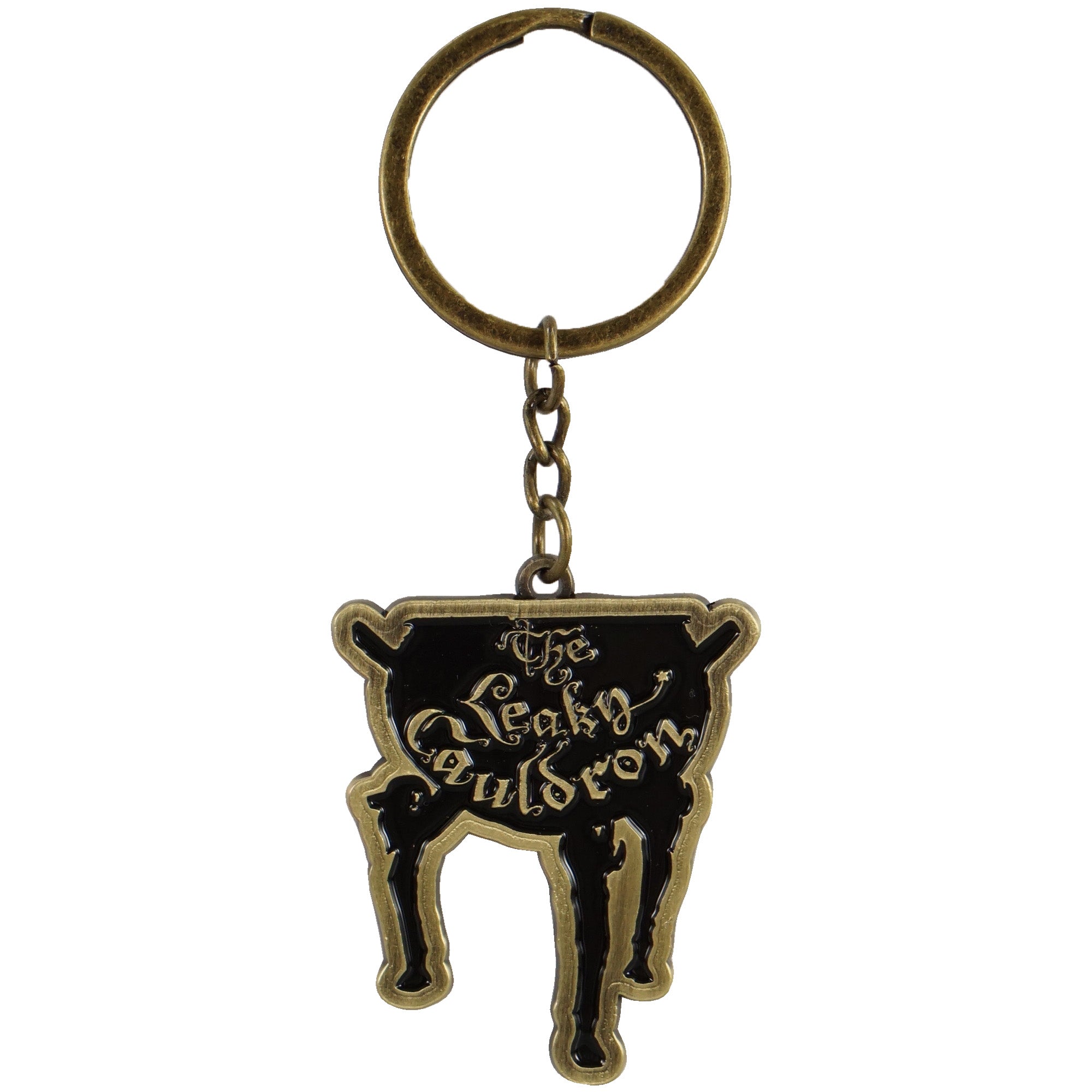 Harry Potter Leaky Cauldron porte-clés métal noir