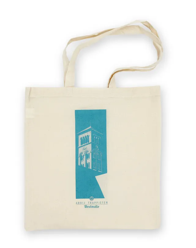 Westmalle tote bag lin naturel tour abdij