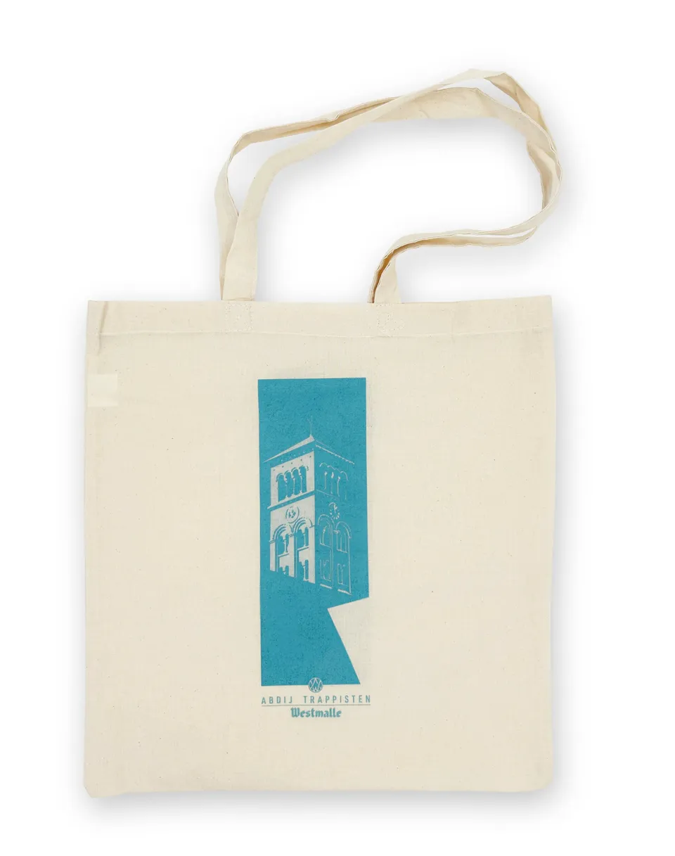 Westmalle tote bag lin naturel tour abdij