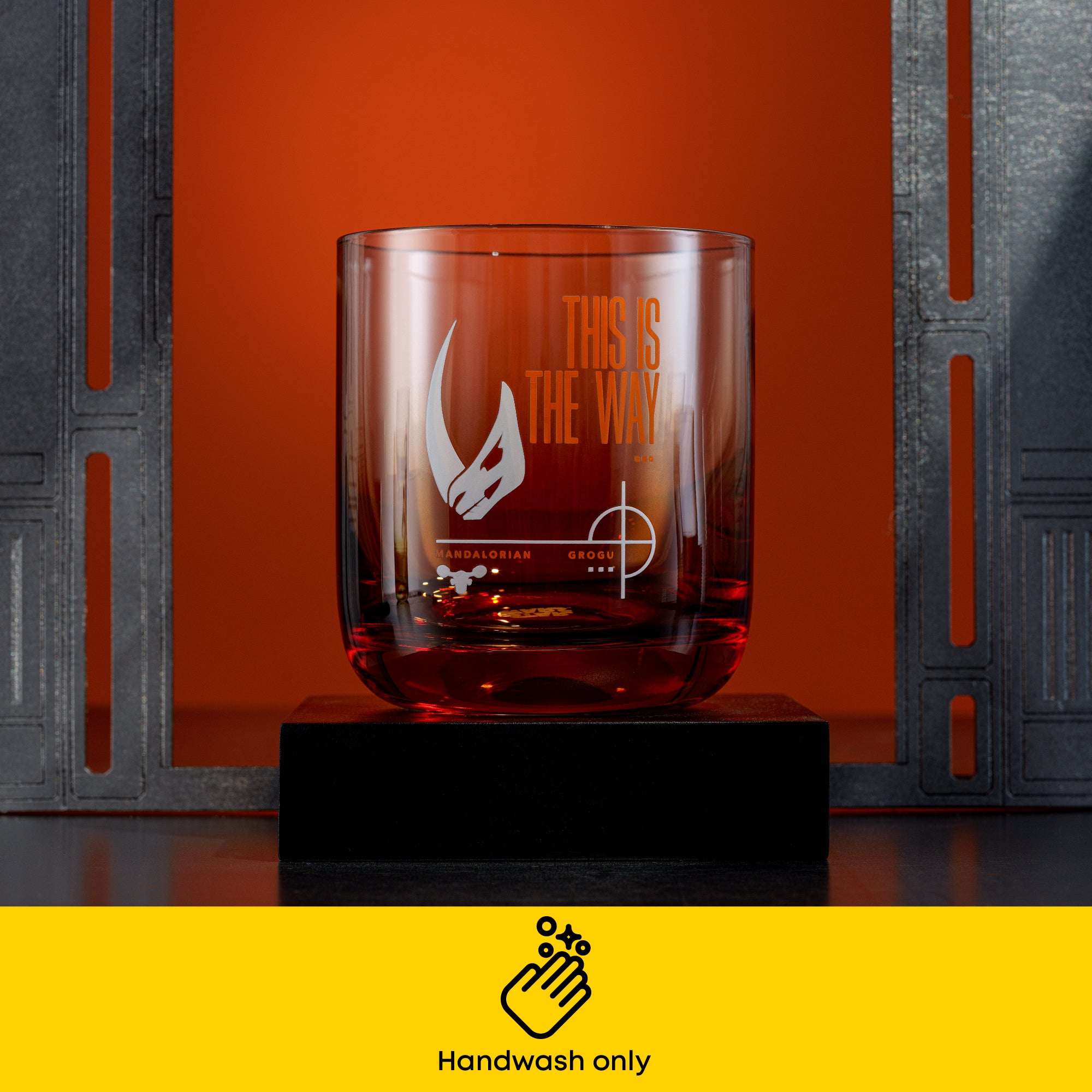 JoyJolt Star Wars Mandalorian verres courts lot de 2 30 cl