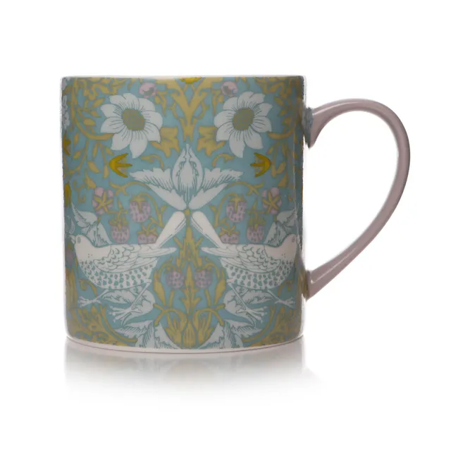 William Morris Strawberry Thief mug 31 cl coffret