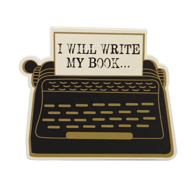 Pulteney Press I Will Write carnet poche noir