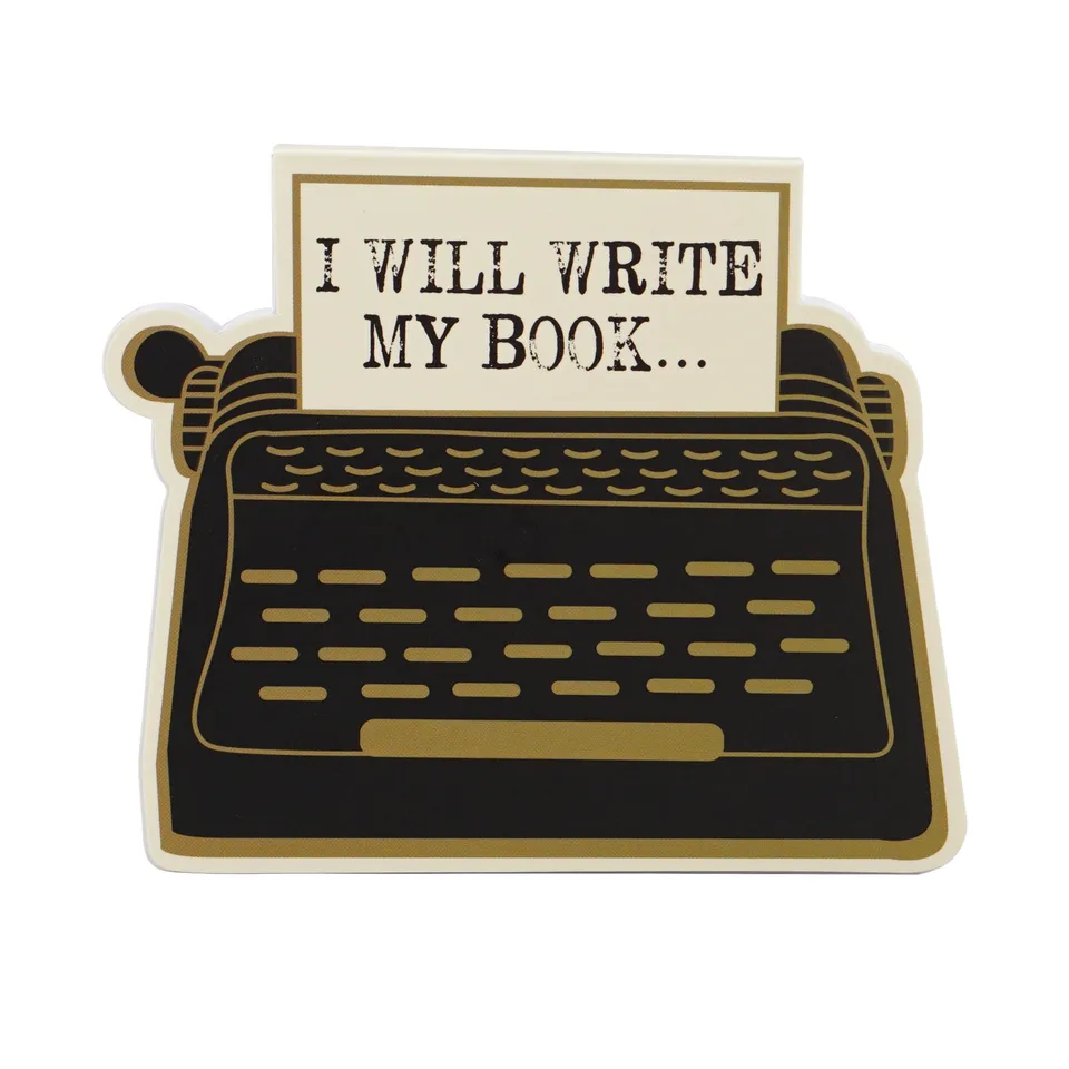 Pulteney Press I Will Write carnet poche noir