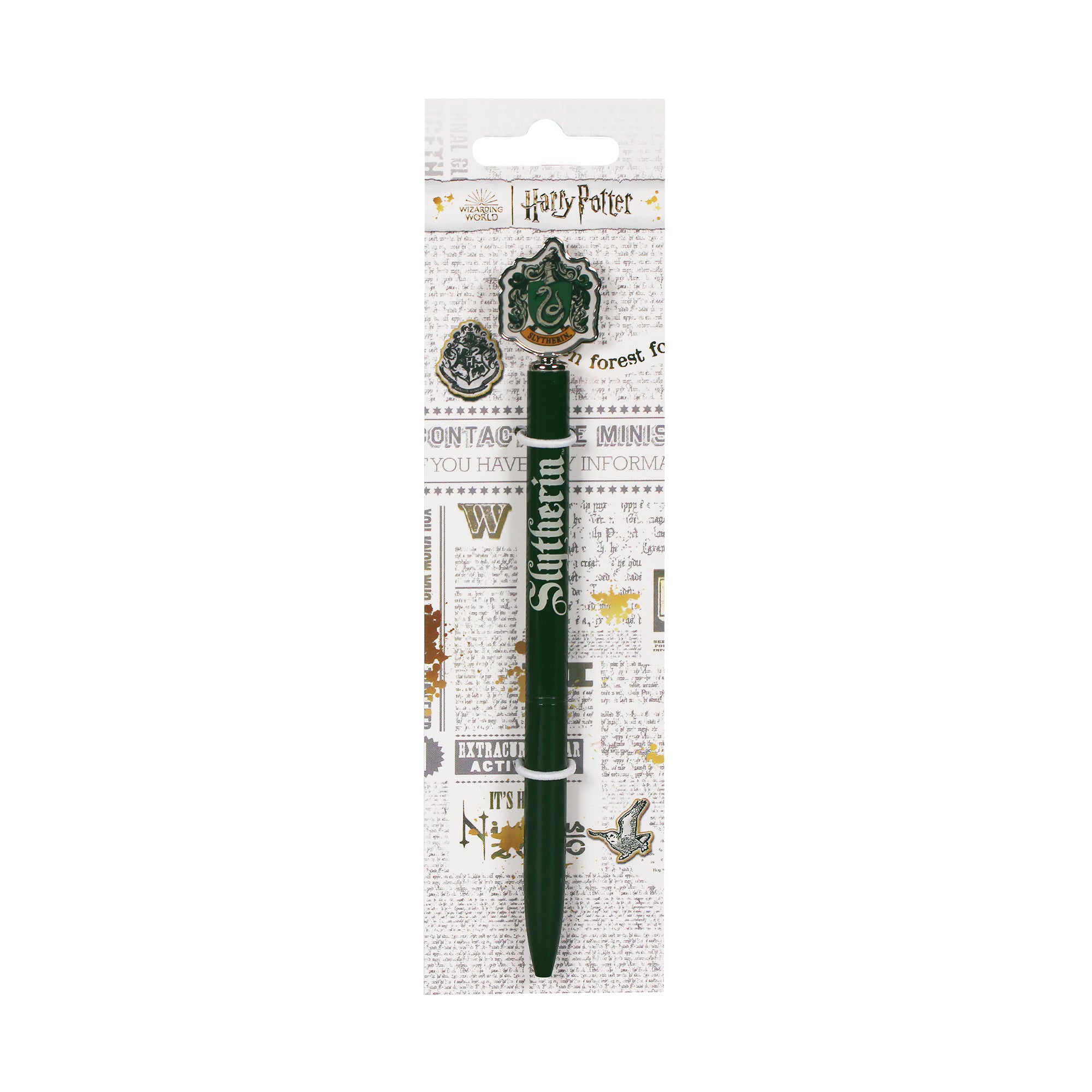 Harry Potter Slytherin stylo métal vert 2D