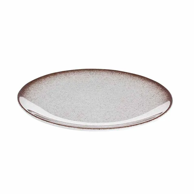 Artis Ombre assiette coupe marron 30 cm