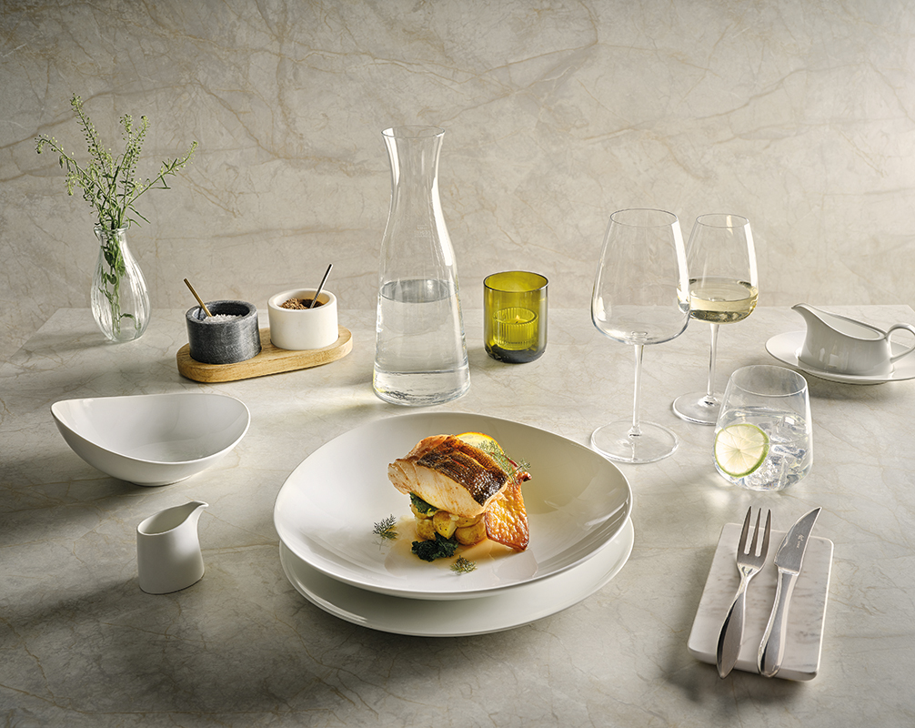 Artis Purity assiette ovale à aile 24 cm blanche