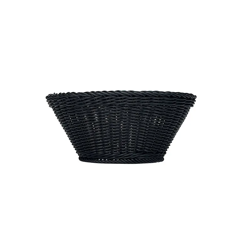 Artis Emotion corbeille ronde noire plastique