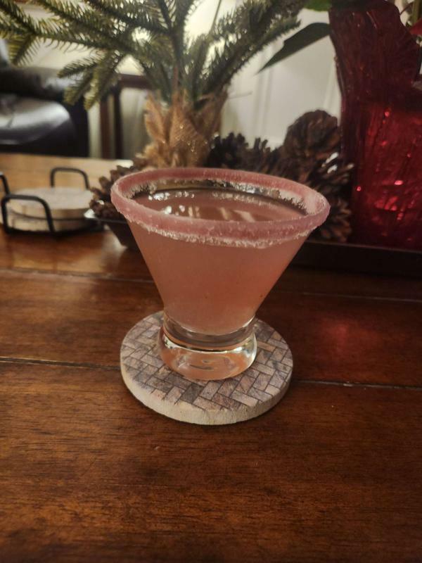 JoyJolt Afina verres à martini lot de 4 25 cl sans pied