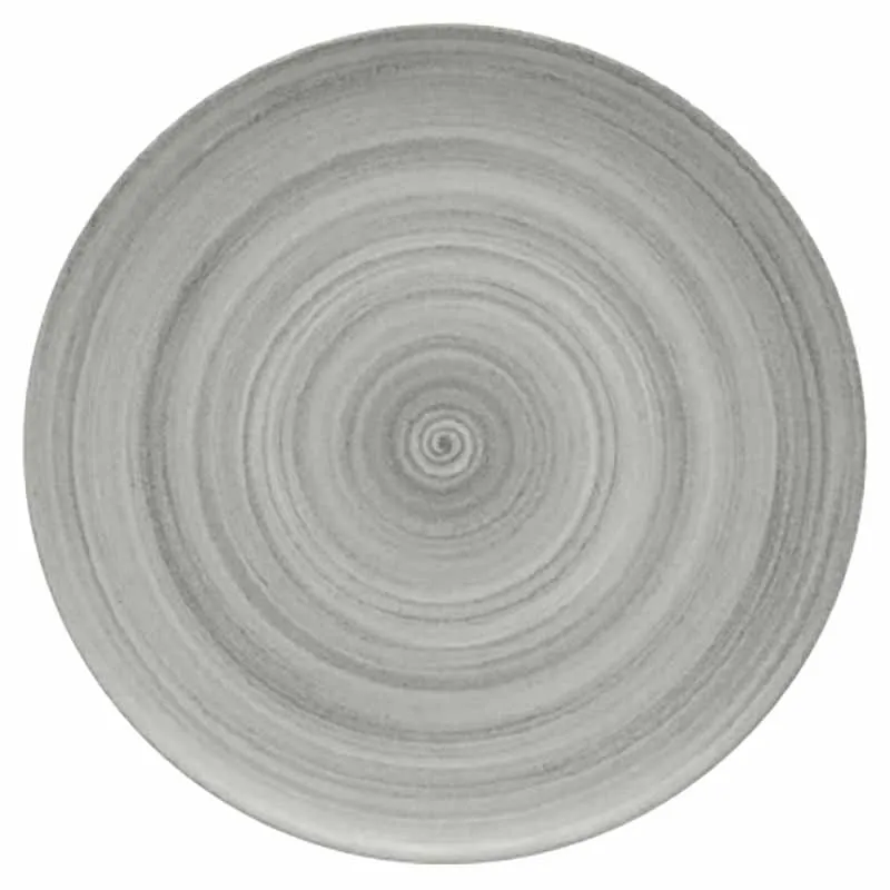 Artis Modern Rustic Ceramica assiette 31,8 cm grise