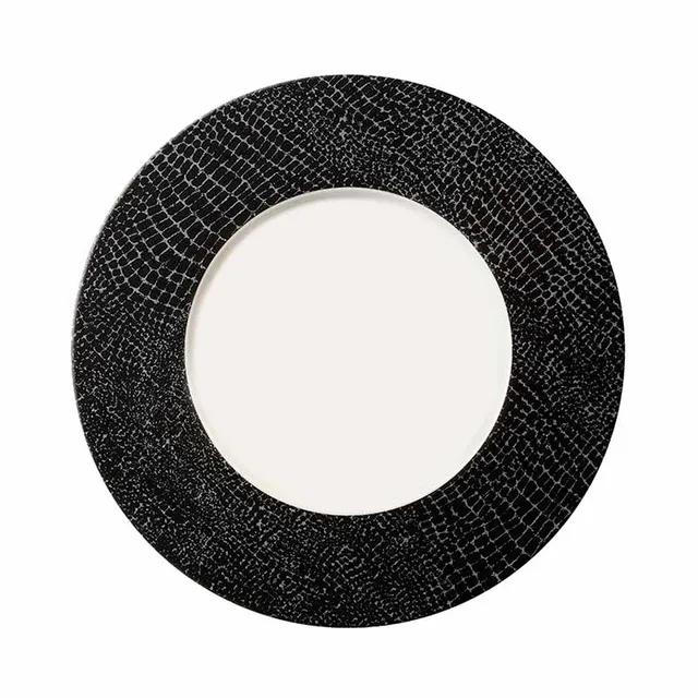 Artis Caiman assiette à rebord 32 cm blanche