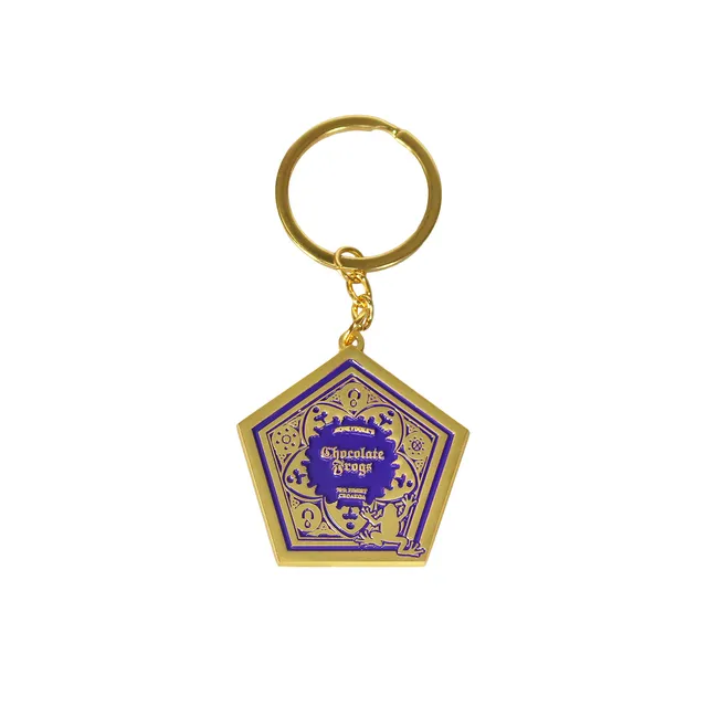 HMB Harry Potter Chocolat porte-clés métal violet