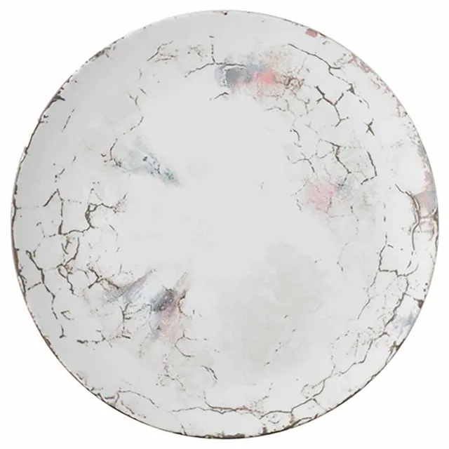 Artis Carrara assiette coupe 30 cm effet marbre