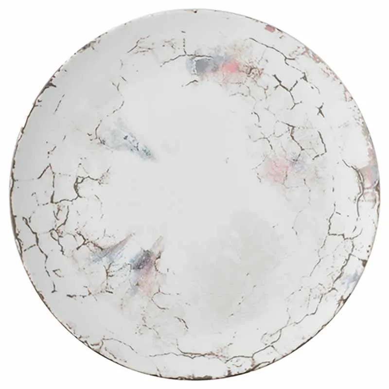 Artis Carrara assiette coupe 30 cm effet marbre