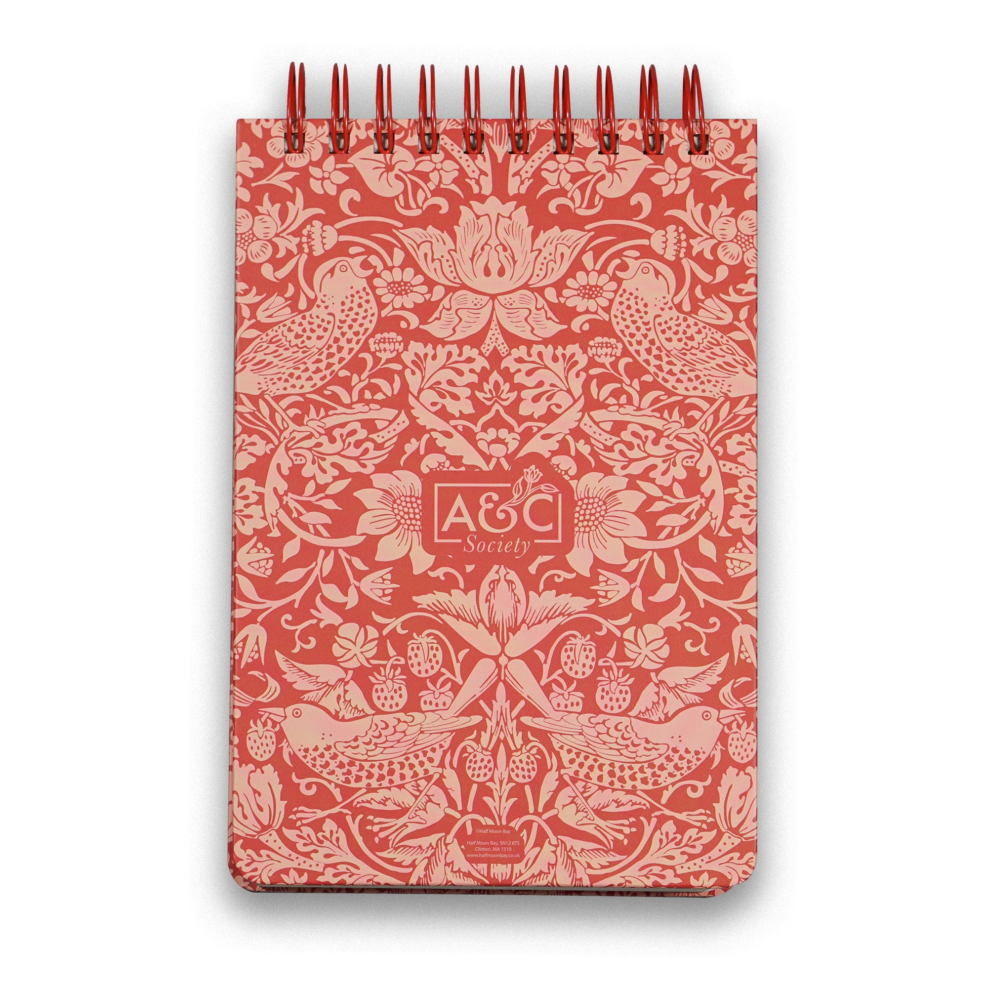 HMB Arts & Crafts carnet spirale A5 framboise