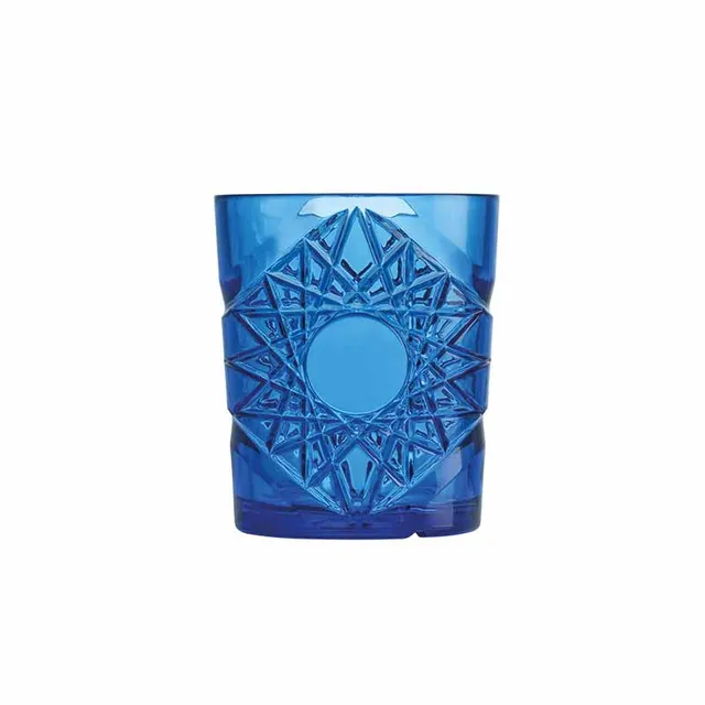Artis Premium verre whisky bleu 35 cl old fashioned