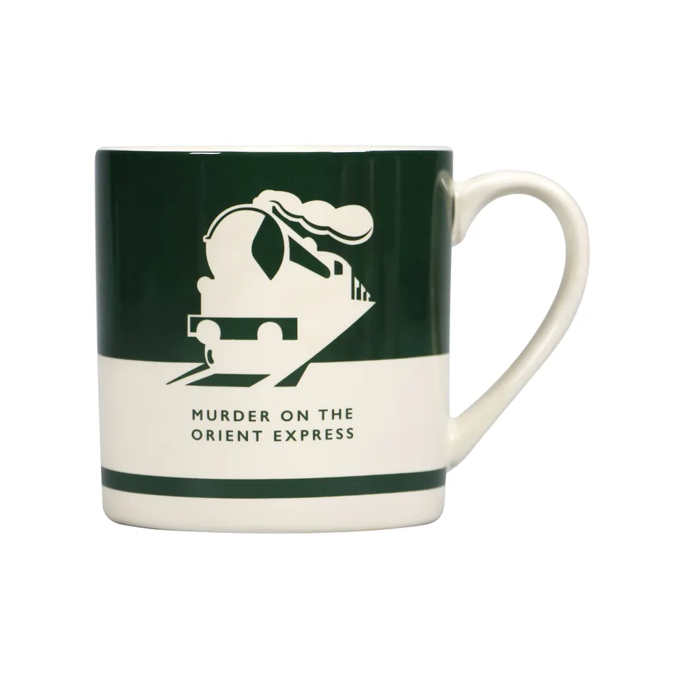 HMB Agatha Christie mug Orient Express 310ml vert
