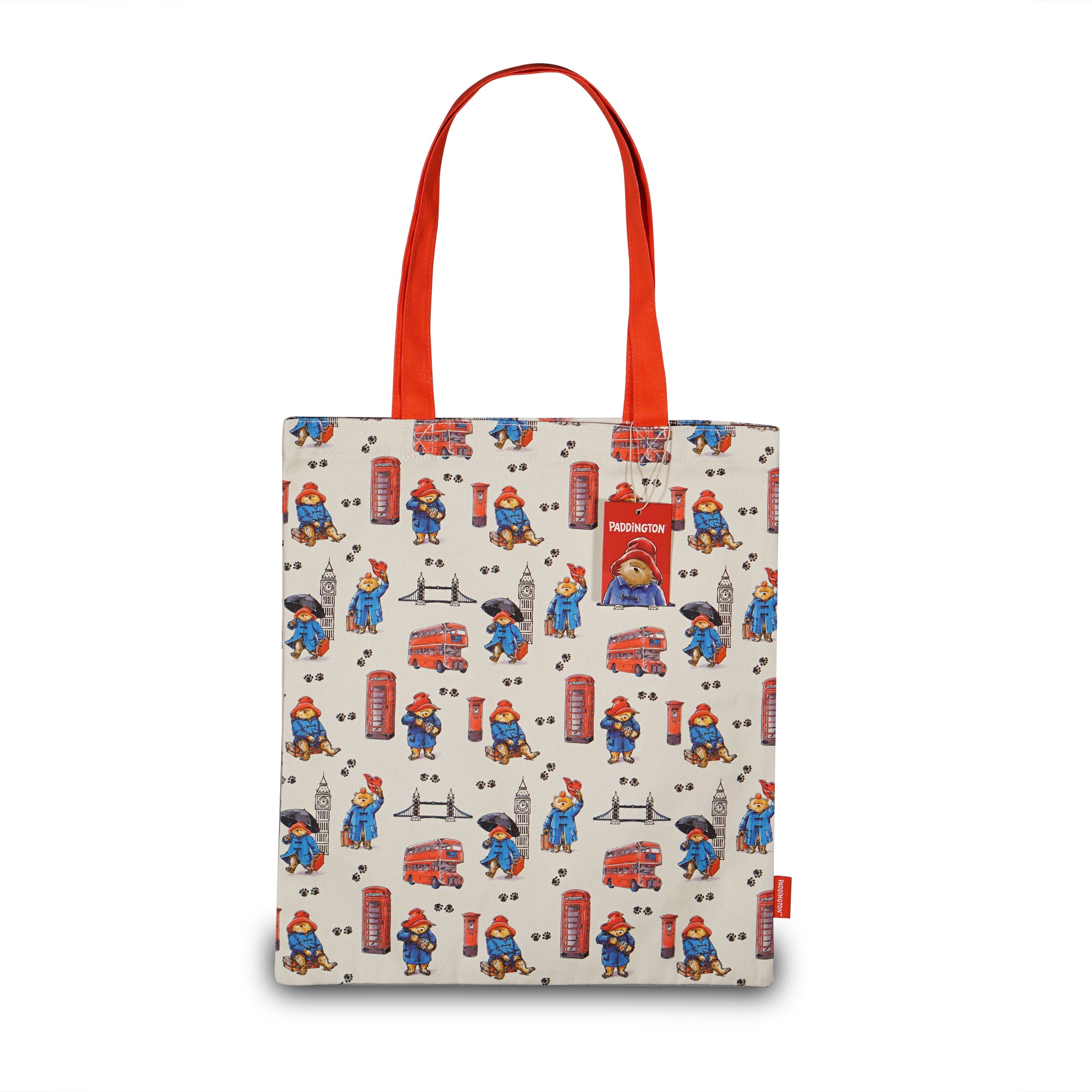 Paddington London cabas coton recyclé blanc réutilisable
