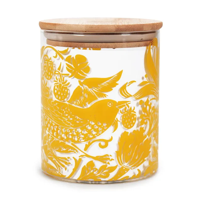 William Morris Quince bocal verre 750 ml bambou